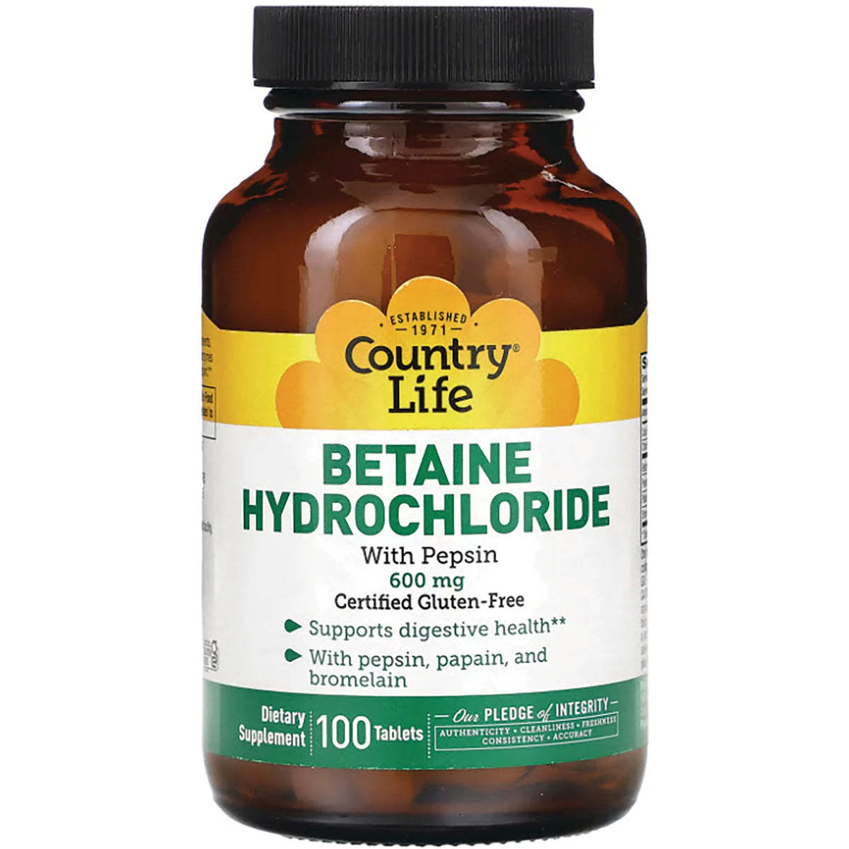 Betaine Hydrochloride with Pepsin