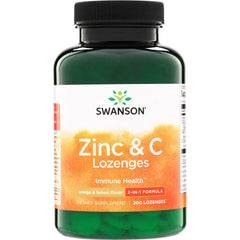 Zinc & C Lozenges - Orange & Lemon Flavor