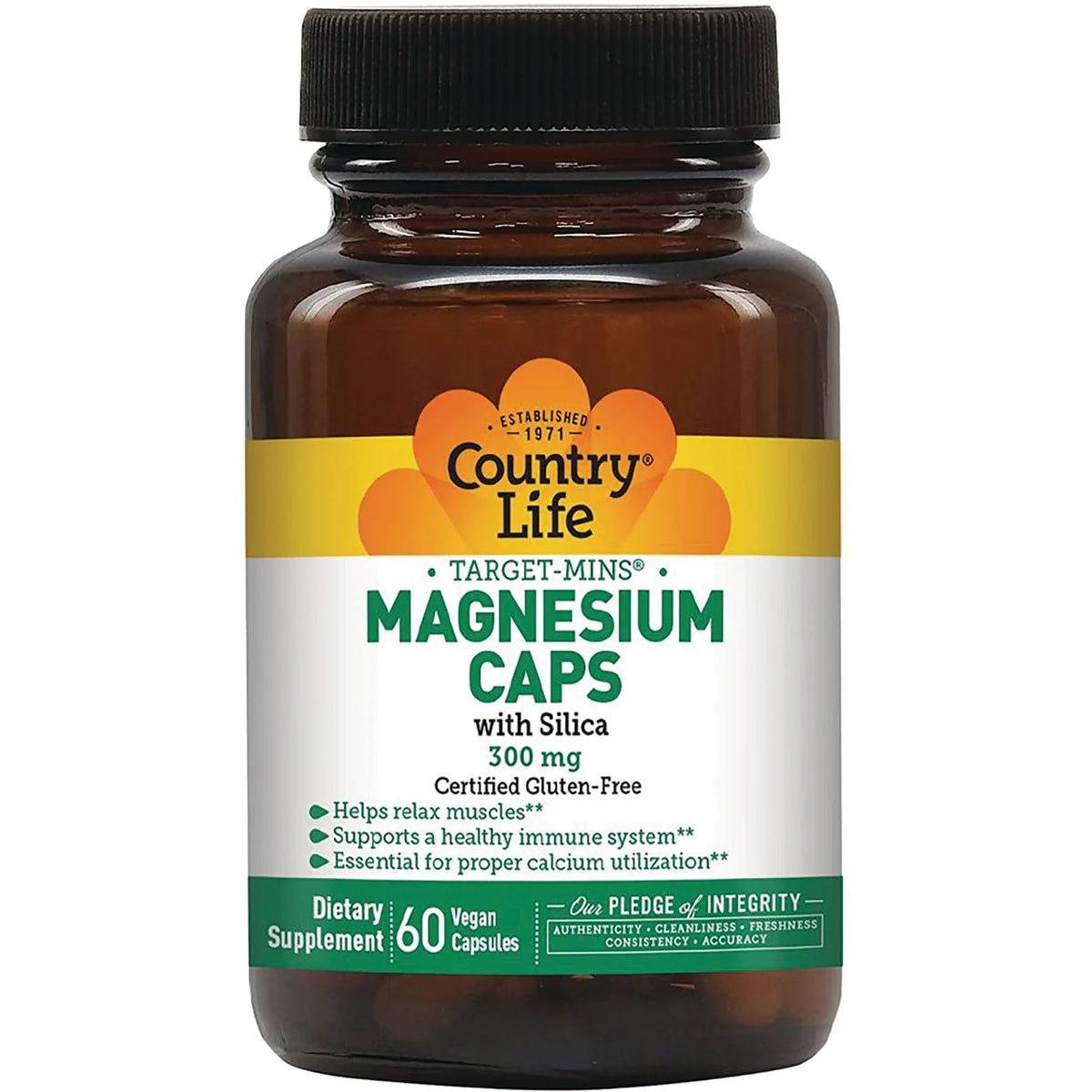 Target-Mins Magnesium Caps with Silica