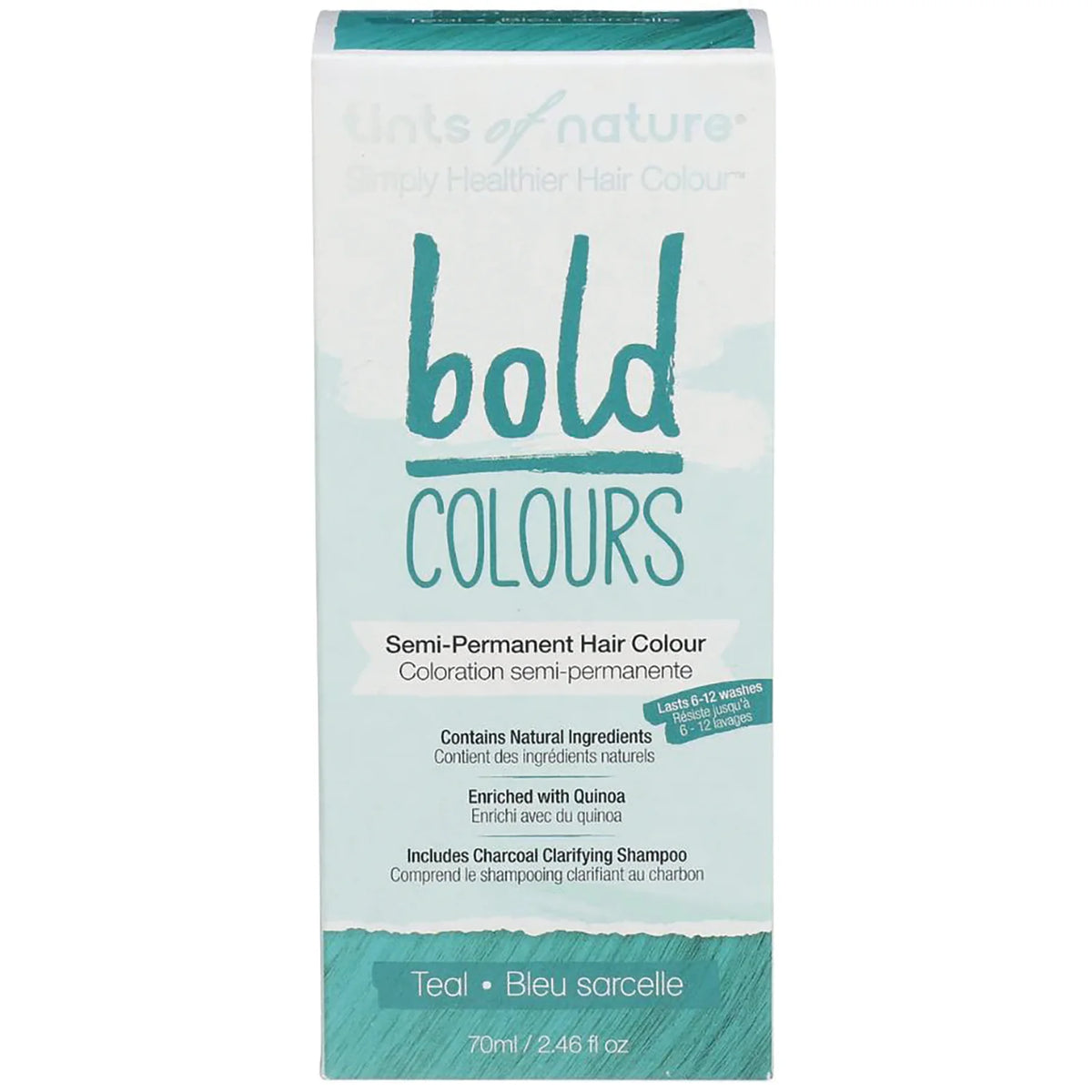 Bold Colours Semi-Permanent Hair Colour - Teal