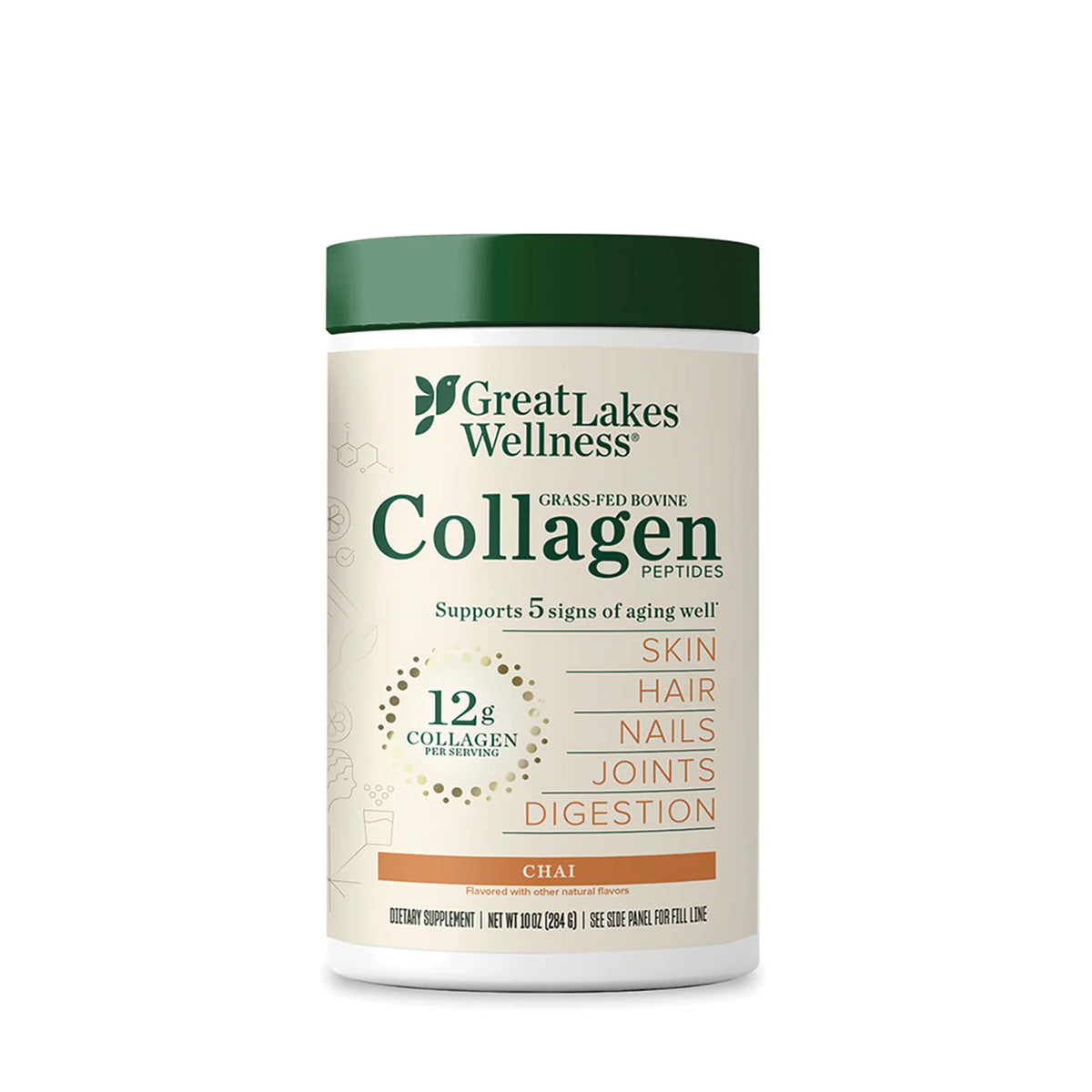 Grass-Fed Bovine Collagen Peptides - Chai