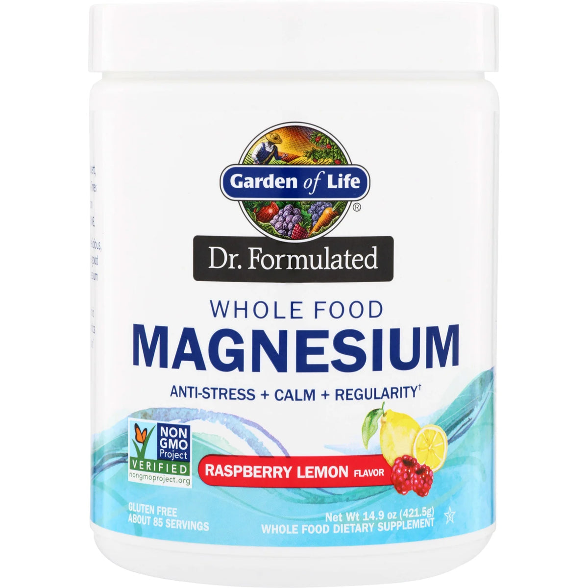 Dr. Formulated Whole Food Magnesium - Raspberry Lemon