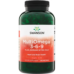 MultiOmega 3-6-9 Flax, Borage & Fish Oils - OmegaTru Blend
