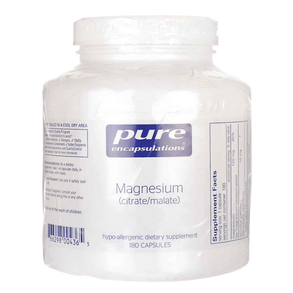 Magnesium (citrate/malate)