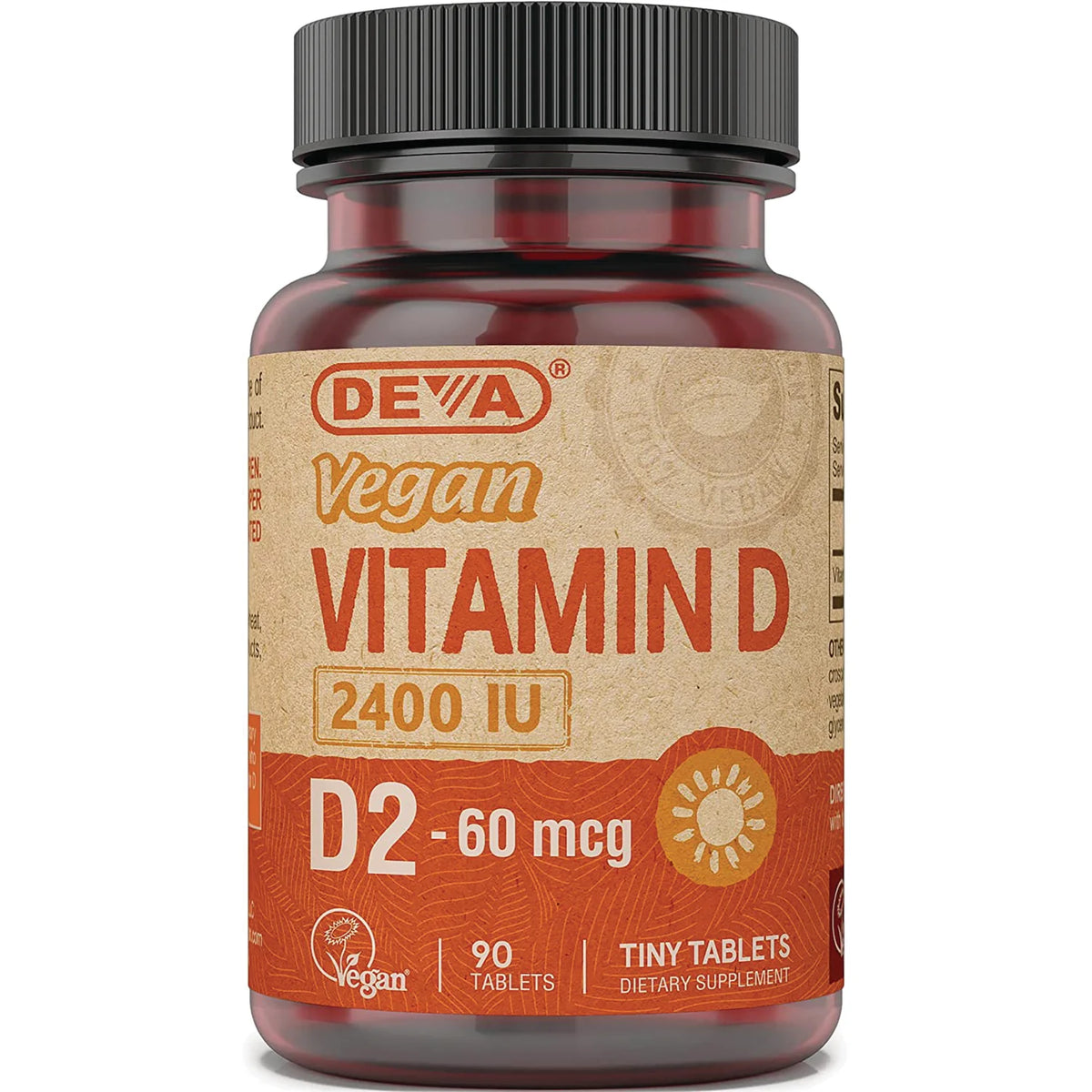 Vegan Vitamin D2 - Tiny Tablets