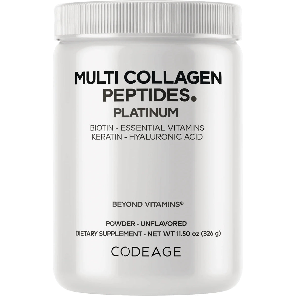 Multi Collagen Peptides Platinum - Unflavored