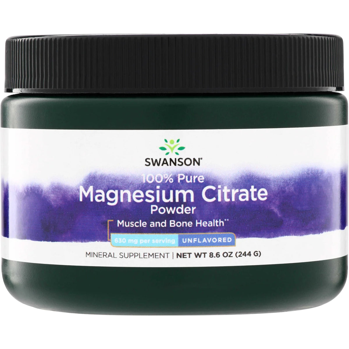 100% Pure Magnesium Citrate Powder - Unflavored