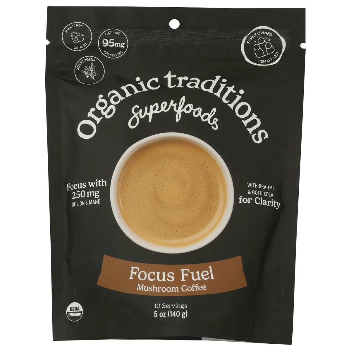 Focus Fuel Mushroom Coffee