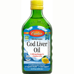 Wild Norwegian Cod Liver Oil - Lemon