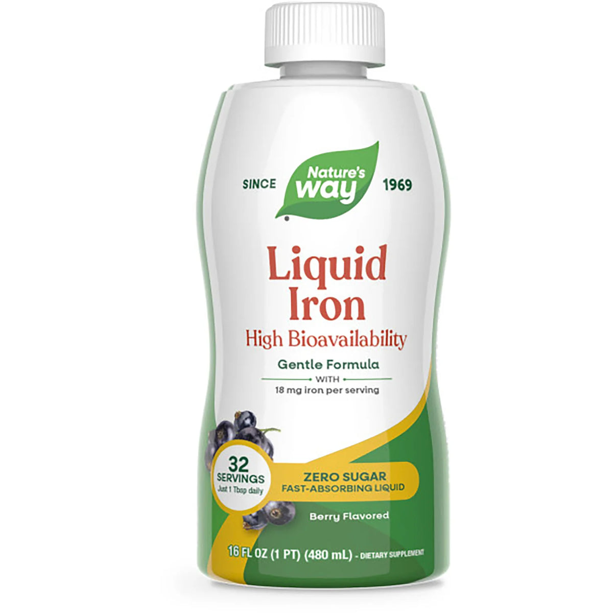 Liquid Iron High Bioavailability - Berry