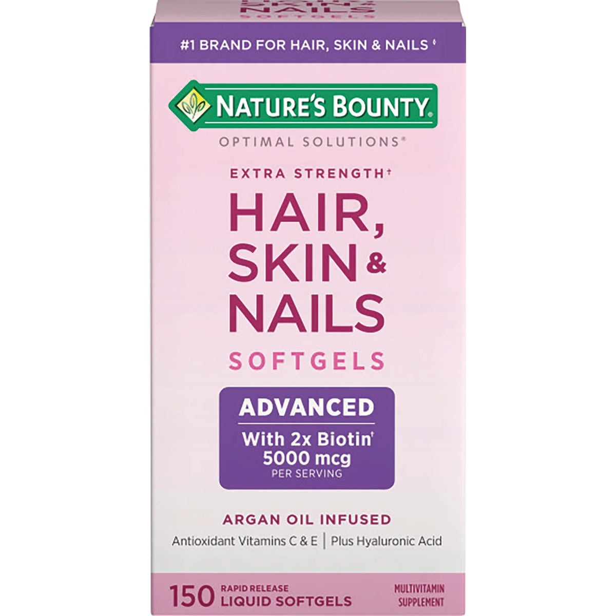 Extra Strength Hair, Skin & Nails Softgels