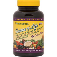 Source of Life Multi-Vitamin & Mineral Mini-Tabs - No Iron