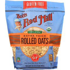 Gluten Free Organic Thick Rolled Oats