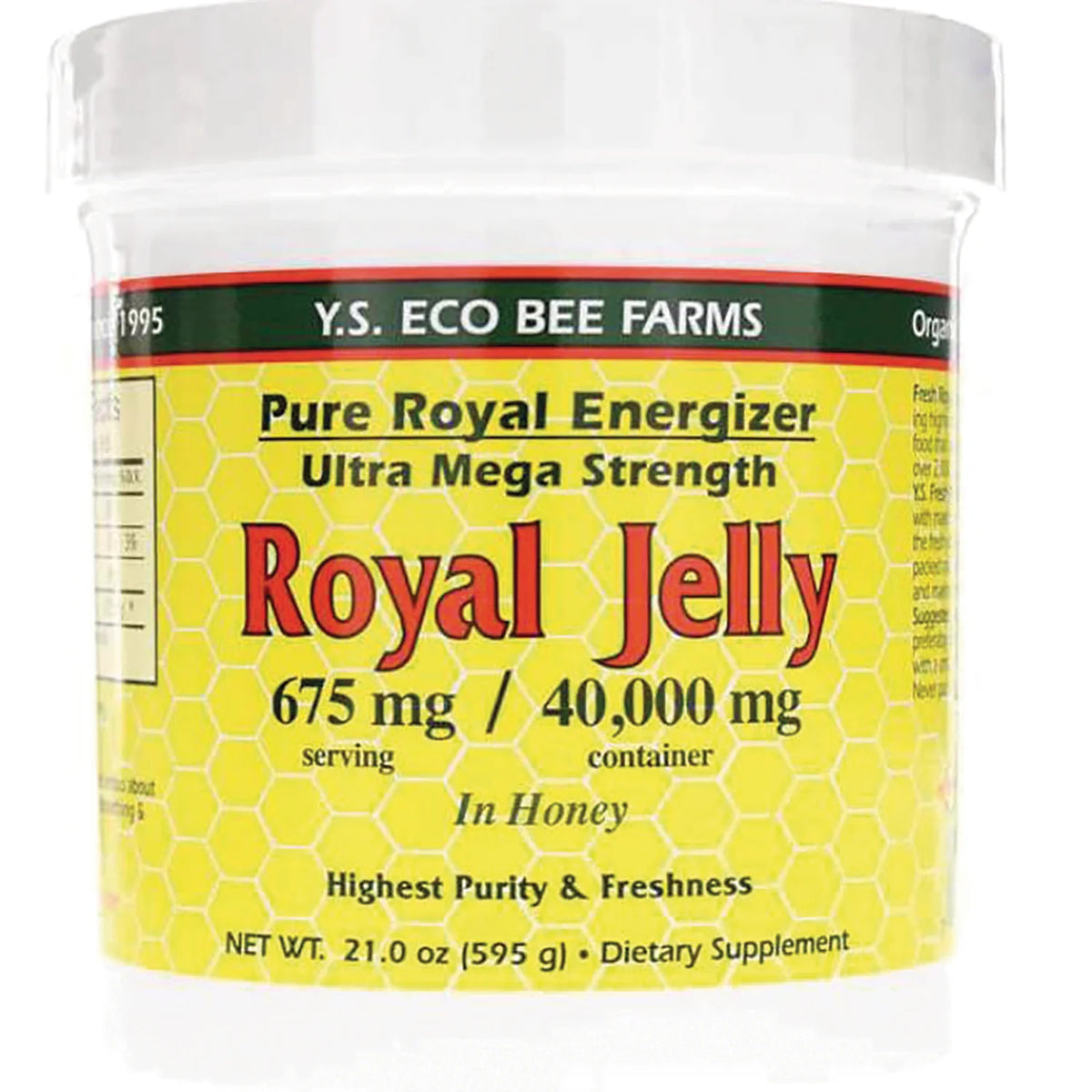 Pure Royal Energizer Royal Jelly In Honey