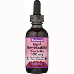 Liquid Methylcobalamin Vitamin B12 - Raspberry