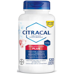 Maximum Plus + D3 Calcium Citrate