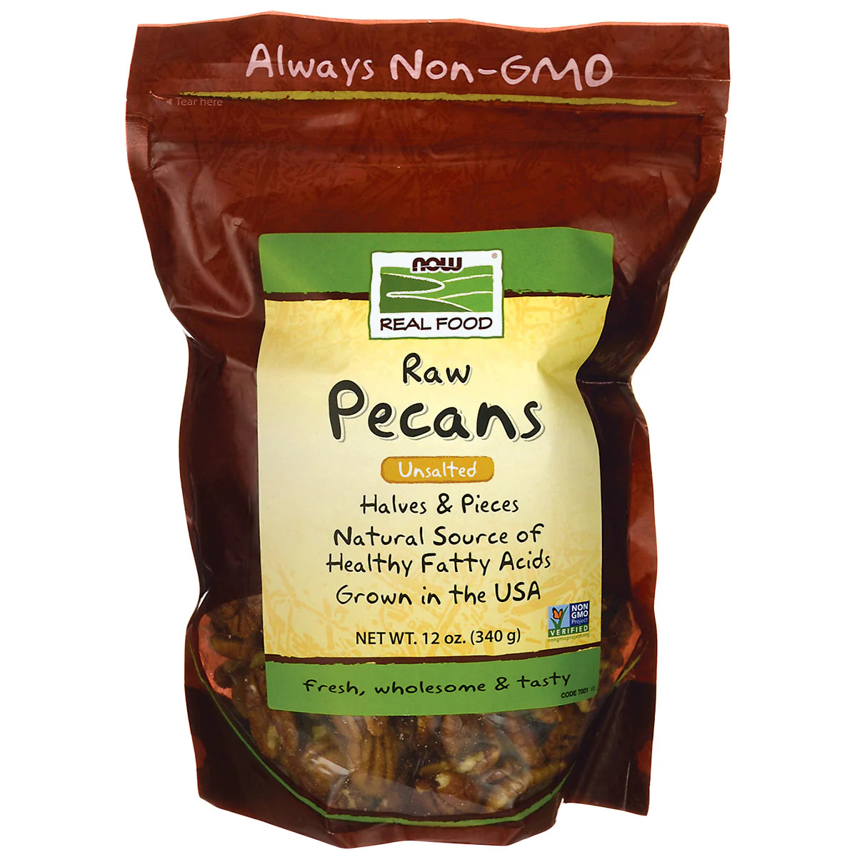 Raw Pecans Halves & Pieces - Unsalted