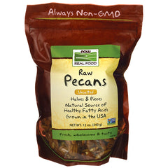 Raw Pecans Halves & Pieces - Unsalted
