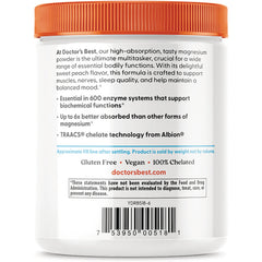High Absorption Magnesium Powder Lysinate Glycinate- Sweet Peach