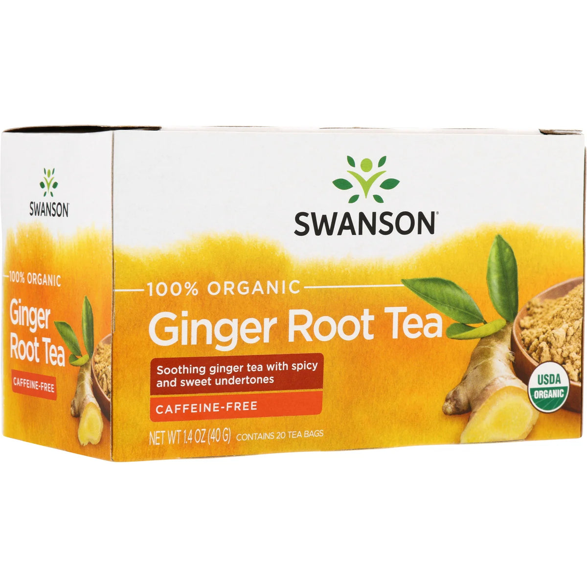100% Organic Tea - Caffeine-Free