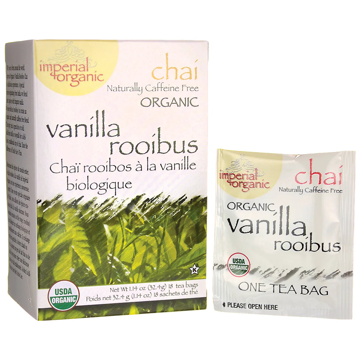100% Organic Vanilla Rooibus Chai Tea