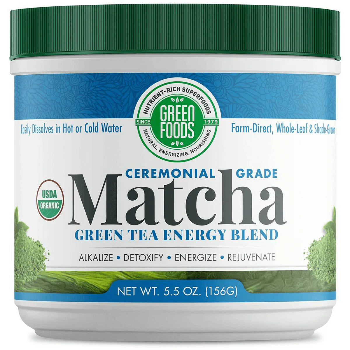 Ceremonial Grade Matcha Green Tea Energy Blend
