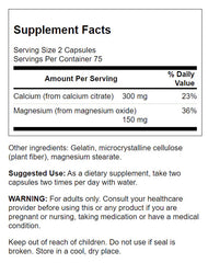 Calcium Citrate Plus Magnesium