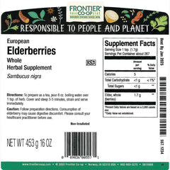 Whole European Elderberries