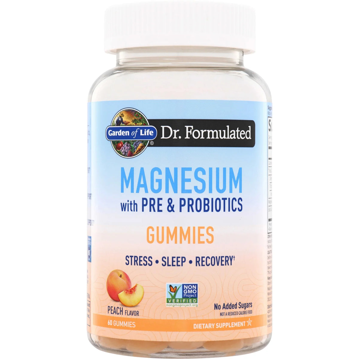 Dr. Formulated Magnesium Gummies - Peach