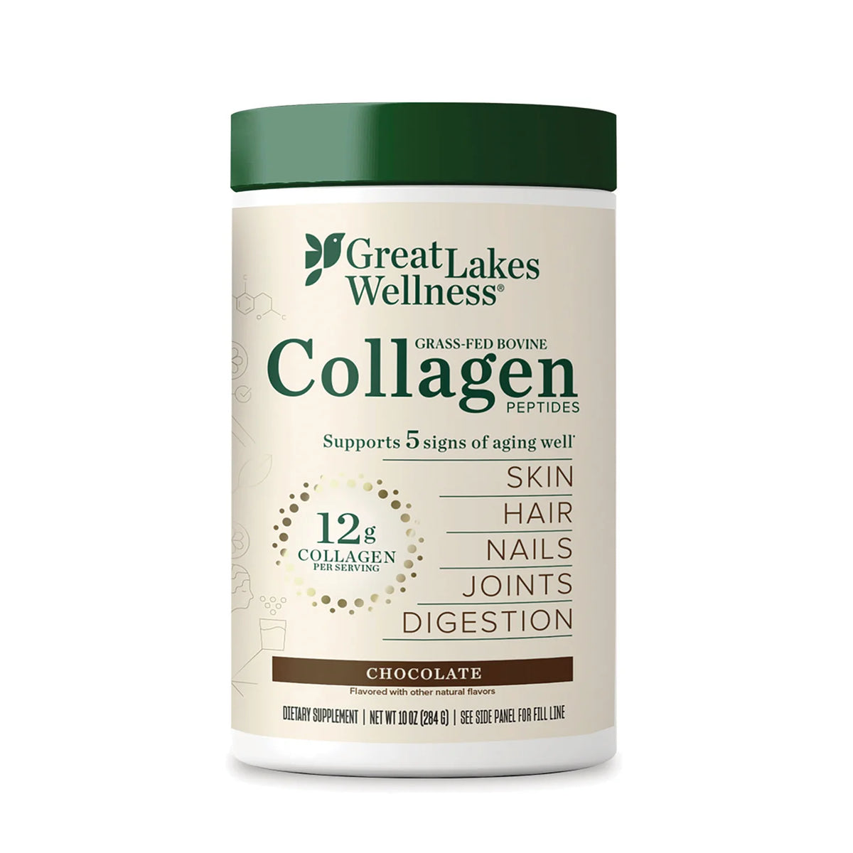 Grass-Fed Bovine Collagen Peptides - Chocolate