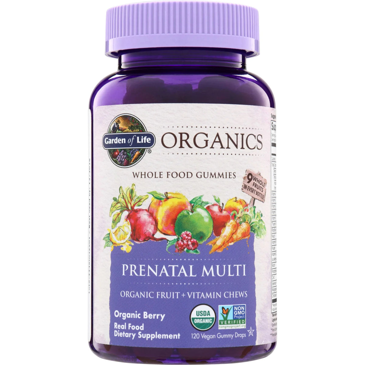 Organics Prenatal Multi Gummies - Organic Berry