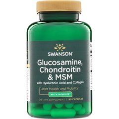 Glucosamine, Chondroitin & MSM with Hyaluronic Acid and Collagen