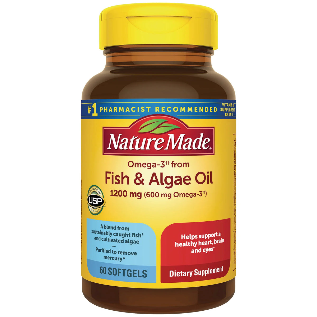 Omega-3 from Fish & Algae Oil