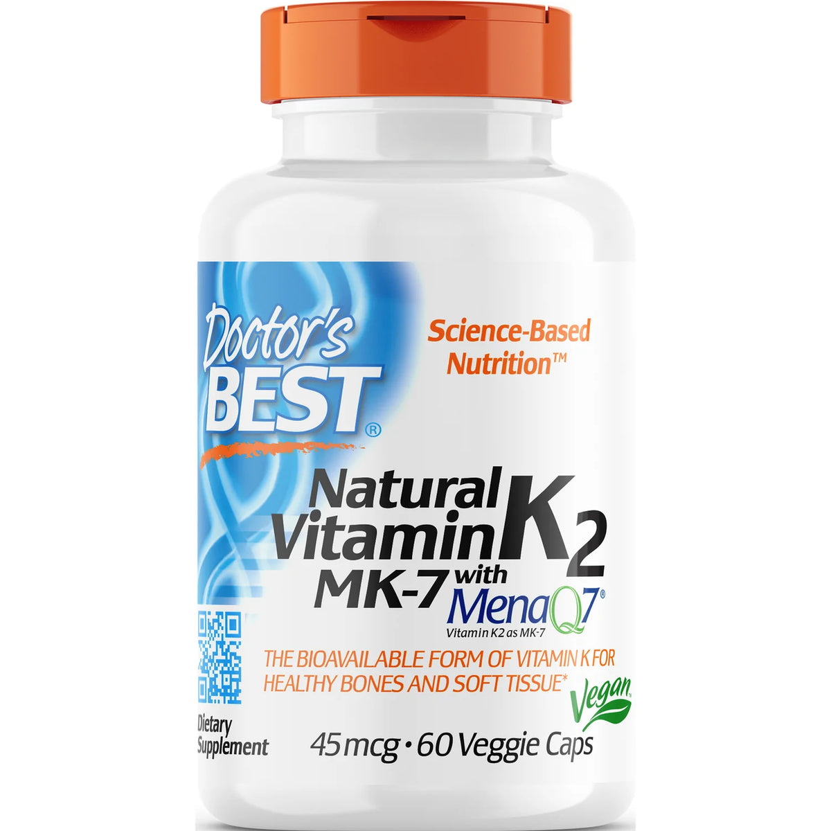 Natural Vitamin K2 MK-7 with MenaQ7