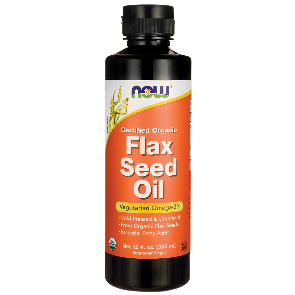 Certified Organic Flax Seed Oil