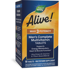 Alive! Max3 Potency Men's Complete Multivitamin