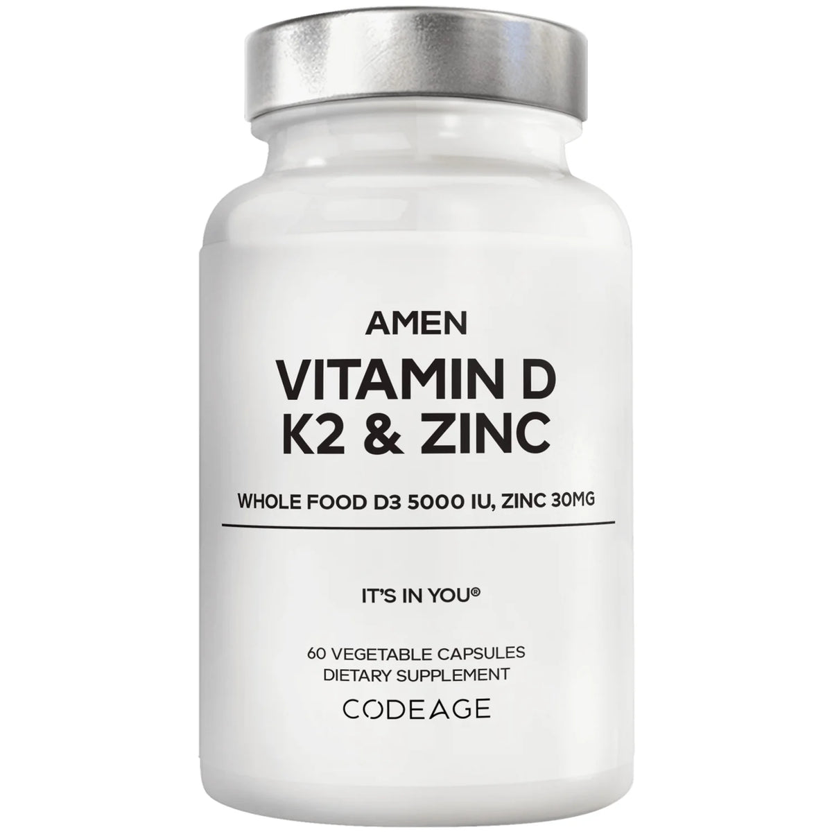 Amen Vitamin D, K2 & Zinc
