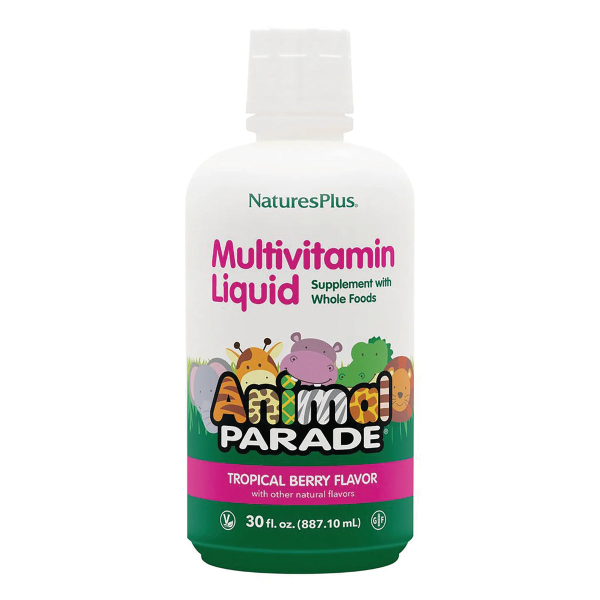 Animal Parade Multivitamin Liquid - Tropical Berry