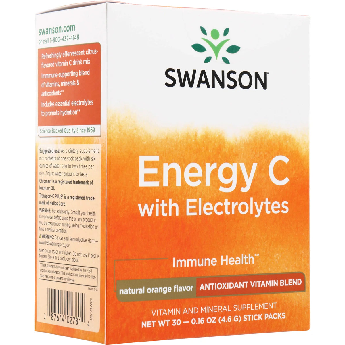 Energy C with Electrolytes - Orange Flavor