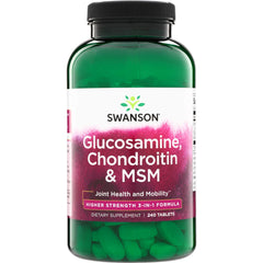Glucosamine, Chondroitin & MSM - Higher Strength
