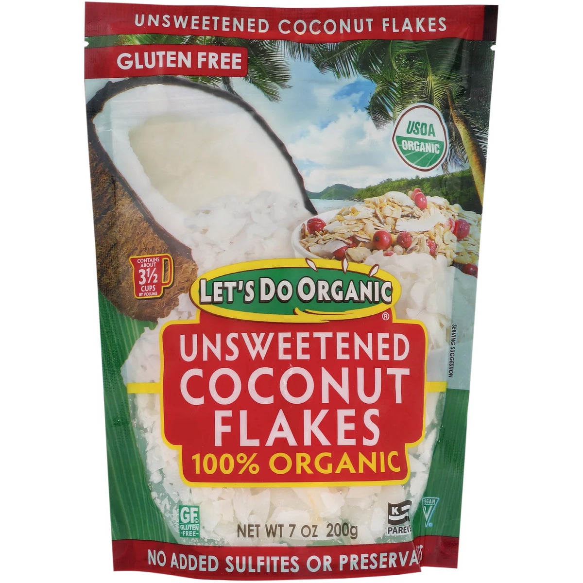 Unsweetened Coconut - 100% Organic