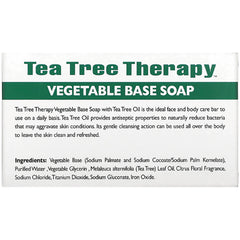 Vegetable Base Soap Bar with Tea Tree Oil