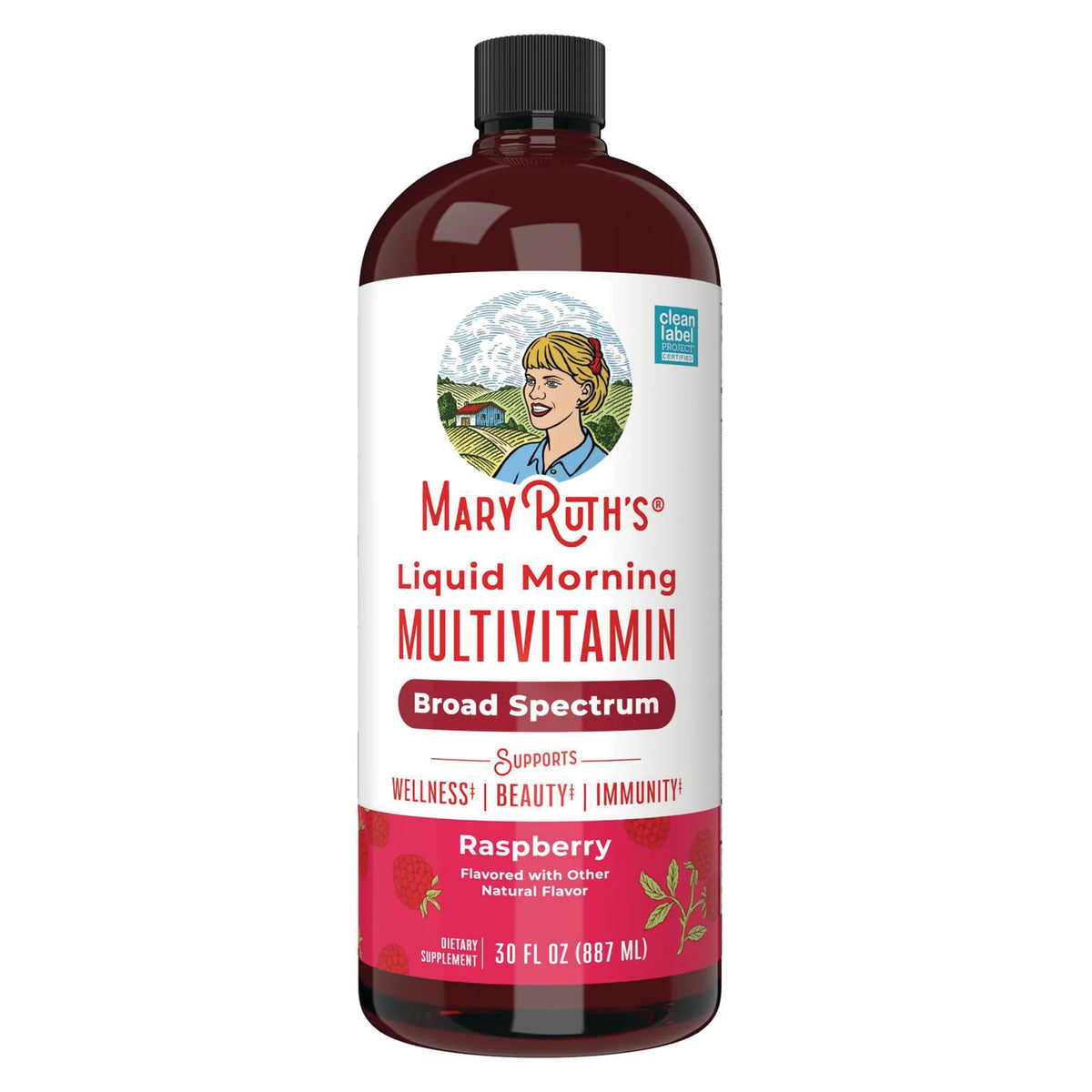 Liquid Morning Multivitamin - Raspberry