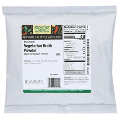 Vegetarian Broth Powder - No-Chicken