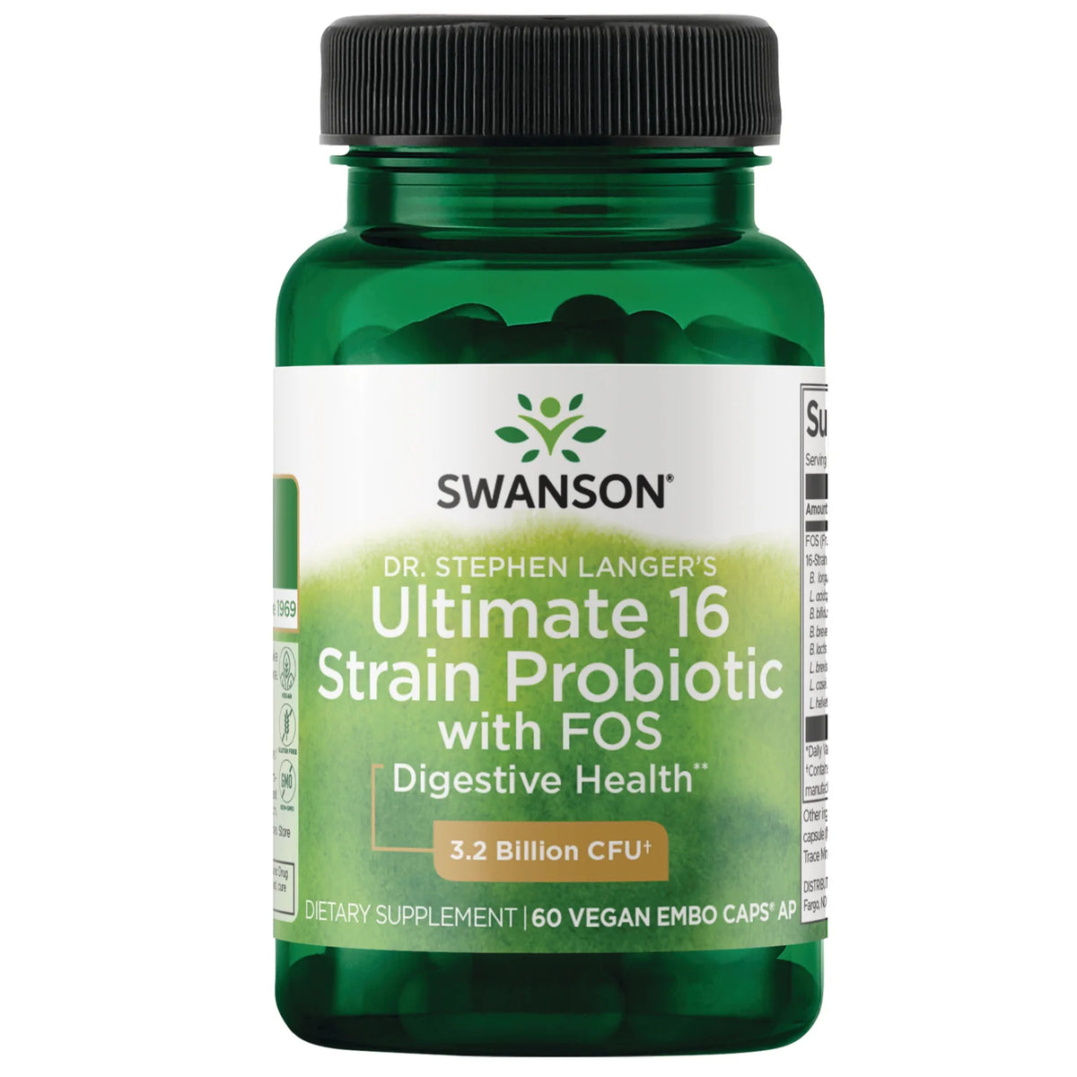 Dr. Stephen Langer's Ultimate 16 Strain Probiotic with FOS
