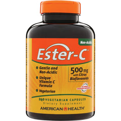 Ester-C with Citrus Bioflavonoids 500mg Veggie Caps