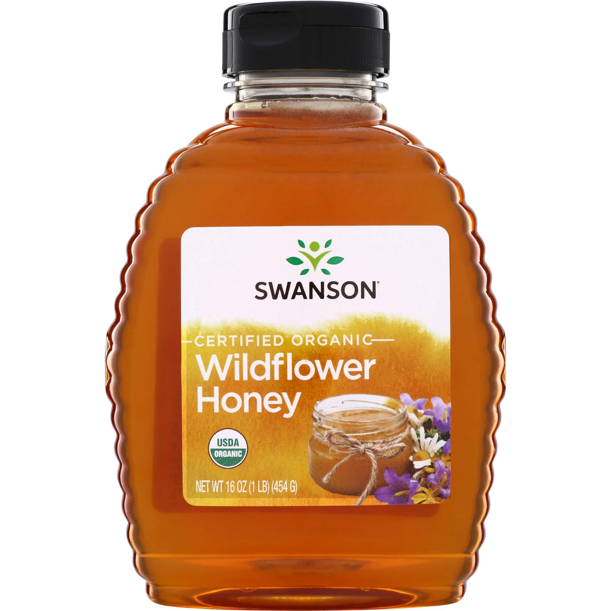 Certified Organic Wildflower Honey - 100% Pure, Raw