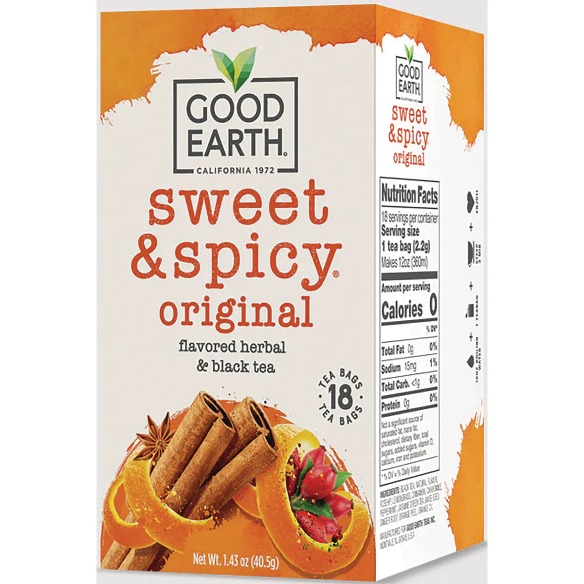 Sweet & Spicy Original Flavored Herbal & Black Tea