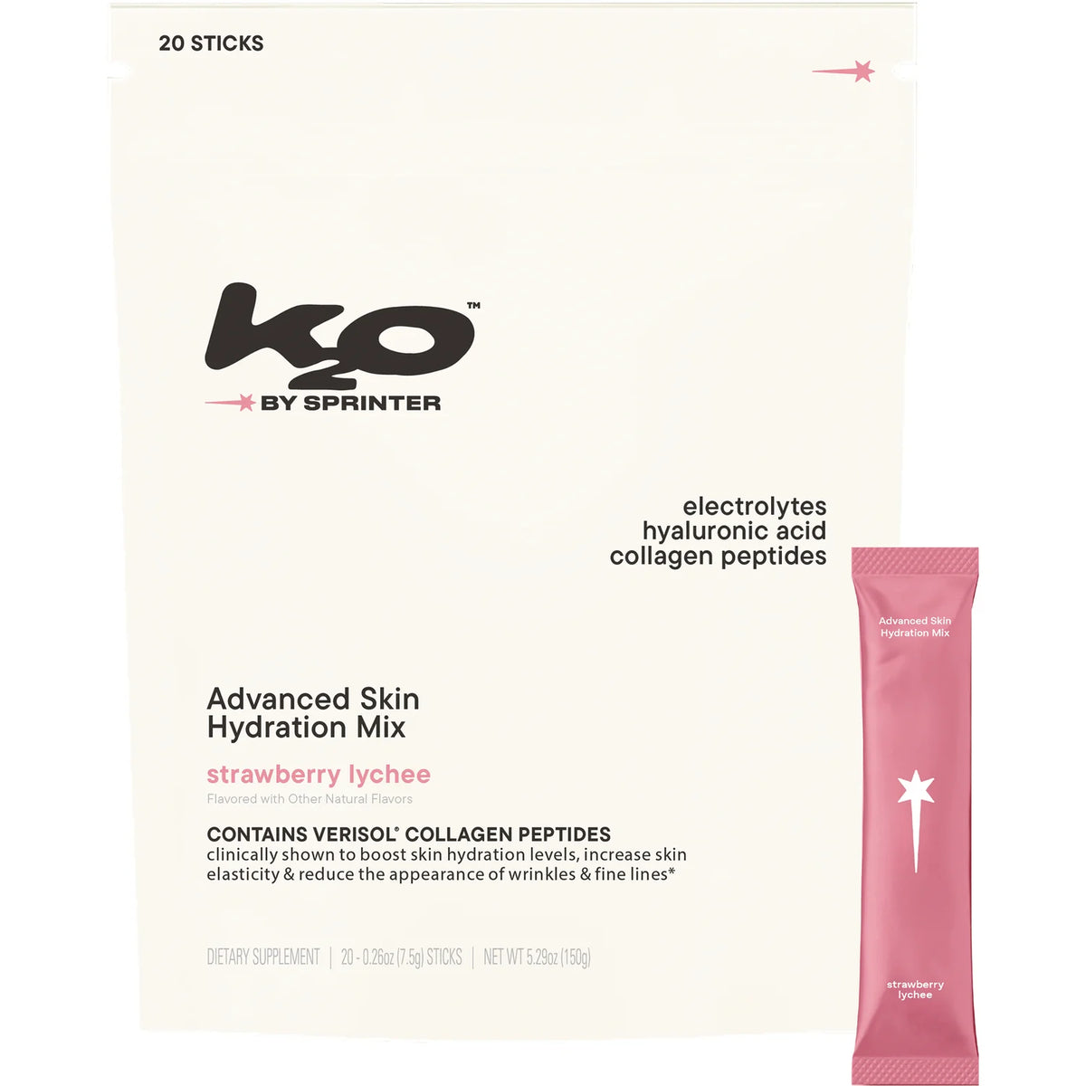 Advanced Skin Hydration Mix - Strawberry Lychee
