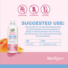 Women's Multivitamin + Hair Growth Liposomal - Peach